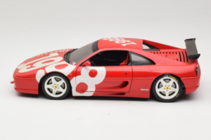 Ferrari F355 Berlinetta Sarkans ar baltiem riteņiem UT Models 1:18 180074020-P2 Metāls — attēls 4 no 8