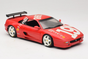 Ferrari F355 Berlinetta Sarkans ar baltiem riteņiem UT Models 1:18 180074020-P2 Metāls — attēls 6 no 8