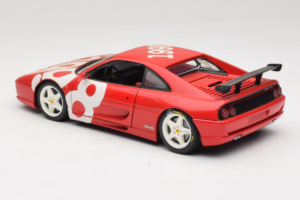 Ferrari F355 Berlinetta Sarkans ar baltiem riteņiem UT Models 1:18 180074020-P2 Metāls — attēls 7 no 8
