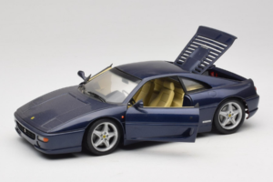 Ferrari F355 Berlinetta Zils Metallisks UT Models 1:18 180074020-B1 Metāls — attēls 2 no 8