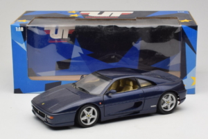 Ferrari F355 Berlinetta Zils Metallisks UT Models 1:18 180074020-B1 Metāls — attēls 8 no 8