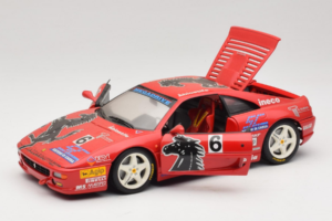 Ferrari F355 Berlinetta Diavia #6 Sarkans UT Models 1:18 180074020-P3 Metāls — attēls 2 no 8