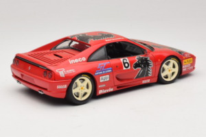 Ferrari F355 Berlinetta Diavia #6 Sarkans UT Models 1:18 180074020-P3 Metāls — attēls 3 no 8