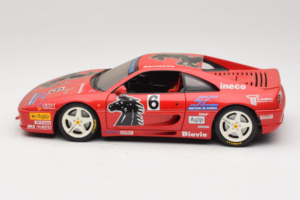 Ferrari F355 Berlinetta Diavia #6 Sarkans UT Models 1:18 180074020-P3 Metāls — attēls 4 no 8
