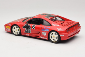 Ferrari F355 Berlinetta Diavia #6 Sarkans UT Models 1:18 180074020-P3 Metāls — attēls 7 no 8