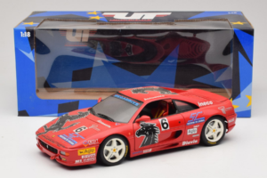 Ferrari F355 Berlinetta Diavia #6 Sarkans UT Models 1:18 180074020-P3 Metāls — attēls 8 no 8