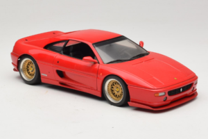 Ferrari F355 Berlinetta Sarkans Ar Pielāgotiem Zelta Diskiem UT Models 1:18 180074020-P5 Metāls — attēls 6 no 8