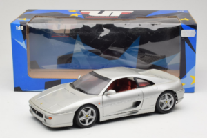 Ferrari F355 Berlinetta Sudrabs UT Models 1:18 180074020-S1 Metāls — attēls 8 no 8