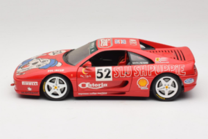 Ferrari F355 Berlinetta Slushuppie #52 M. Peters Sarkans UT Models 1:18 180074020-P4 Metāls — attēls 4 no 8