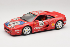Ferrari F355 Berlinetta Slushuppie #52 M. Peters Sarkans UT Models 1:18 180074020-P4 Metāls