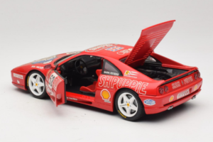 Ferrari F355 Berlinetta Slushuppie #52 M. Peters Sarkans UT Models 1:18 180074020-P4 Metāls — attēls 5 no 8