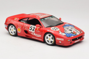 Ferrari F355 Berlinetta Slushuppie #52 M. Peters Sarkans UT Models 1:18 180074020-P4 Metāls — attēls 6 no 8