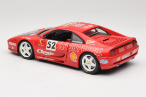 Ferrari F355 Berlinetta Slushuppie #52 M. Peters Sarkans UT Models 1:18 180074020-P4 Metāls — attēls 7 no 8