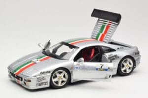 Ferrari F355 Challenge #7 1998 Hot Wheels 1:18 23909 Metāls — attēls 2 no 8
