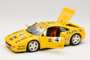 Ferrari F355 Coupe Films 18 #4 Reoloffs / Ansembourg Dzeltens UT Models 1:18 180074021-Y1 Metāls — attēls 2 no 8