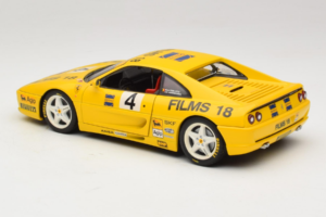 Ferrari F355 Coupe Films 18 #4 Reoloffs / Ansembourg Dzeltens UT Models 1:18 180074021-Y1 Metāls — attēls 7 no 8