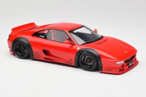 Ferrari F355 Liberty Walk Sarkans GT Spirit 1:18 GT468 Sveķi — attēls 3 no 6