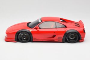 Ferrari F355 Liberty Walk Sarkans GT Spirit 1:18 GT468 Sveķi — attēls 5 no 6