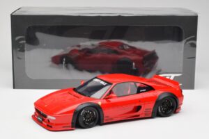 Ferrari F355 Liberty Walk Sarkans GT Spirit 1:18 GT468 Sveķi — attēls 6 no 6
