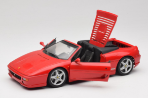 Ferrari F355 Spider Sarkans UT Models 1:18 180074030-P1 Metāls — attēls 2 no 7