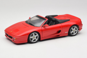 Ferrari F355 Spider Sarkans UT Models 1:18 180074030-P1 Metāls