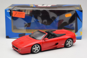 Ferrari F355 Spider Sarkans UT Models 1:18 180074030-P1 Metāls — attēls 7 no 7