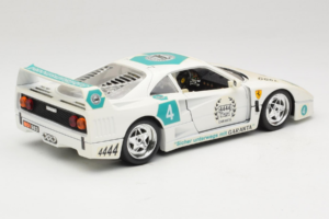 Ferrari F40 4444 Tage Garanta #4 Balts Bburago 1:18 3332-W5 Metāls — attēls 3 no 8
