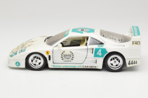 Ferrari F40 4444 Tage Garanta #4 Balts Bburago 1:18 3332-W5 Metāls — attēls 4 no 8