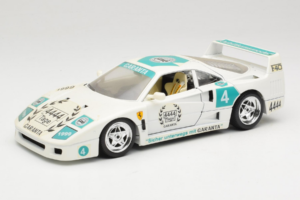 Ferrari F40 4444 Tage Garanta #4 Balts Bburago 1:18 3332-W5 Metāls