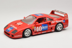 Ferrari F40 #40 J-P. Jabouille / O. Grouillard Art Sports 1987 Bburago 1:18 3332-A1 Metāls