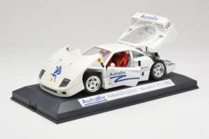 Ferrari F40 Autoliv Balts Ierobežots Izlaidums 150 gab Exclusive Cars 1:18 EC001 Metāls — attēls 3 no 9