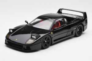 Ferrari F40 Melns Kyosho 1:18 08416BK Metāls — attēls 3 no 10