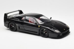 Ferrari F40 Melns Kyosho 1:18 08416BK Metāls — attēls 8 no 10