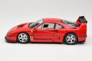 Ferrari F40 Competizione Test Version Sarkans Hot Wheels 1:18 P9922 Metāls — attēls 4 no 8