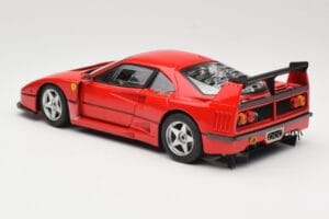 Ferrari F40 Competizione Test Version Sarkans Hot Wheels 1:18 P9922 Metāls — attēls 7 no 8