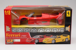 Ferrari F40 Sarkans Model Kit Maisto 1:18 39822 Metāls