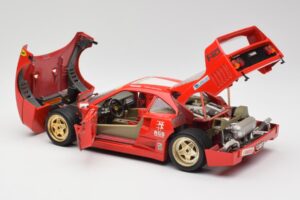 Ferrari F40 Evoluzione Bburago 1:18 3042 Metāls — attēls 5 no 8