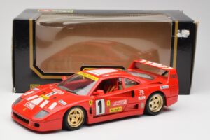 Ferrari F40 Evoluzione Bburago 1:18 3042 Metāls — attēls 8 no 8
