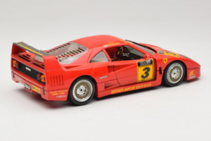Ferrari F40 Kroymans #3 D. Waaijenberg Ierobežots Izlaidums 1994 Bburago 1:18 3032-L2 Metāls — attēls 3 no 8
