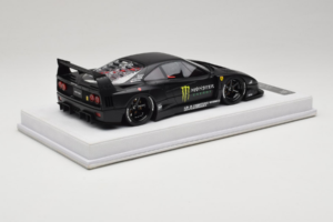 Ferrari F40 LB Works Monster Energy Matt Black BBA 1:18 REMC026 Sveķi — attēls 3 no 7