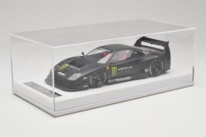 Ferrari F40 LB Works Monster Energy Matt Black BBA 1:18 REMC026 Sveķi — attēls 6 no 7
