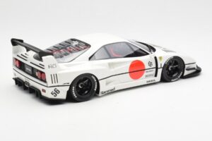 Ferrari F40 Liberty Walk Balts GT Spirit 1:18 GT470 Sveķi — attēls 2 no 5