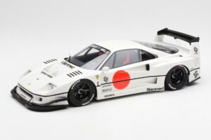 Ferrari F40 Liberty Walk Balts GT Spirit 1:18 GT470 Sveķi