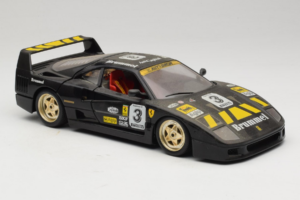 Ferrari F40 Magneti Marelli #3 Melns Bburago 1:18 3022-B1 Metāls — attēls 6 no 8