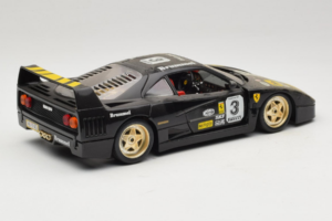 Ferrari F40 Magneti Marelli #3 Melns Bburago 1:18 3022-B1 Metāls — attēls 3 no 8