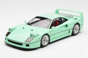 Ferrari F40 Piparmētru Zaļš Kyosho 1:18 08416MG Metāls — attēls 3 no 10