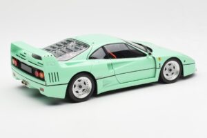 Ferrari F40 Piparmētru Zaļš Kyosho 1:18 08416MG Metāls — attēls 4 no 10