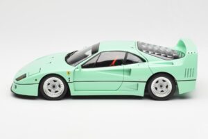 Ferrari F40 Piparmētru Zaļš Kyosho 1:18 08416MG Metāls — attēls 6 no 10