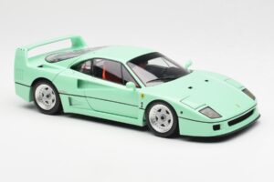 Ferrari F40 Piparmētru Zaļš Kyosho 1:18 08416MG Metāls — attēls 8 no 10