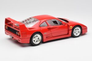 Ferrari F40 Sarkans Hot Wheels 1:18 23911 Metāls — attēls 3 no 8